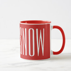 LET IT SNOW MUG