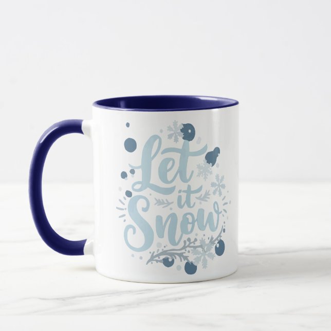 Let It Snow Mug (Left)