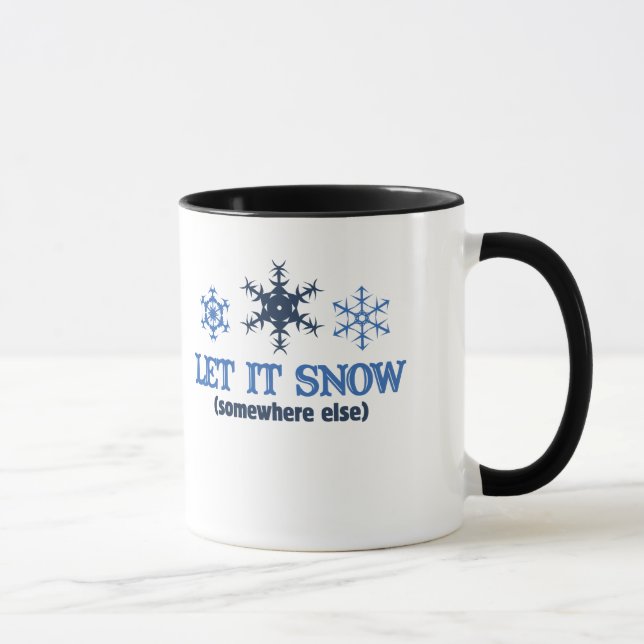 LET IT SNOW MUG (Right)