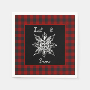 Let it snow  napkin