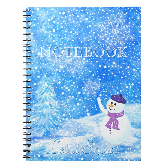 Let it Snow Notebook (Front)