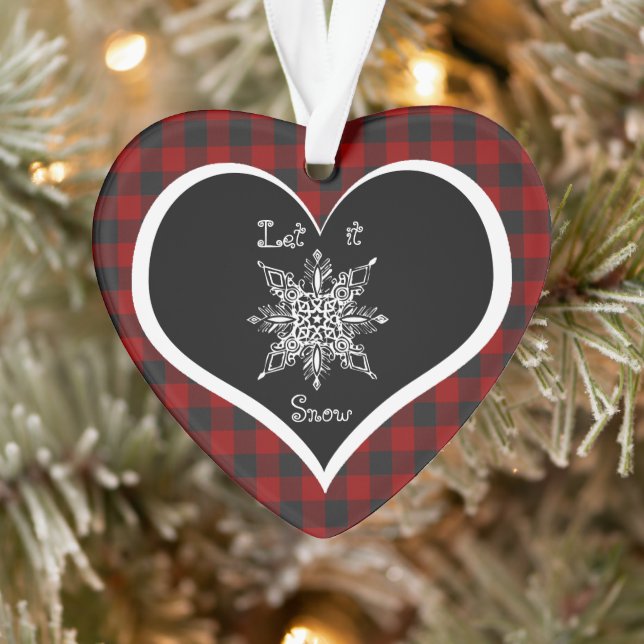 Let it snow  ornament (Tree)