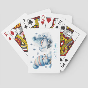 Let It Snow Playing Cards
