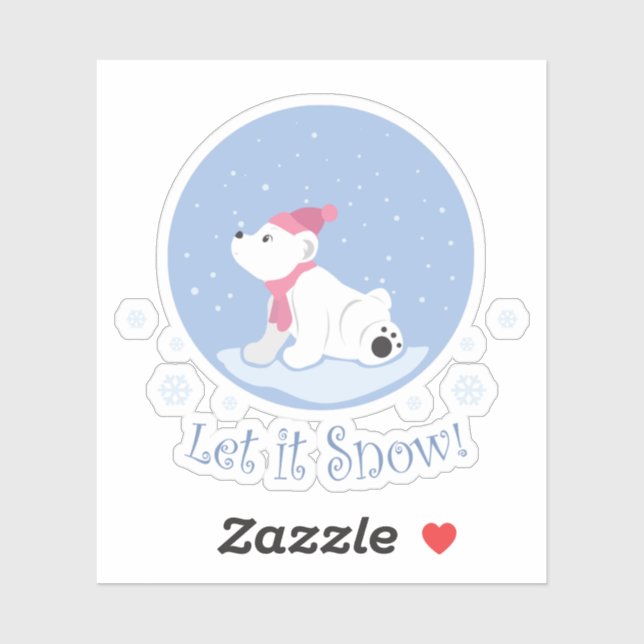 Let It Snow! (Polar Bear Cub) (Sheet)