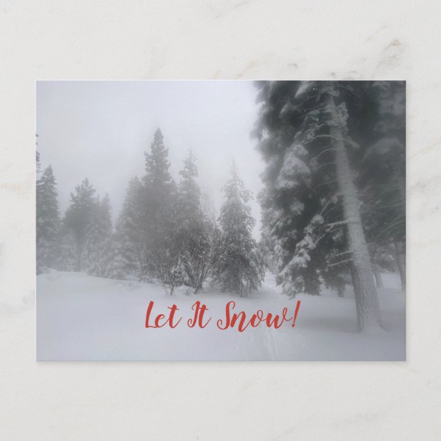 Let It Snow! Postcard (Front)