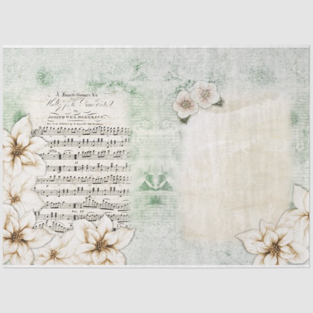 Let it Snow Series Design 6 Tissue Paper (Front)