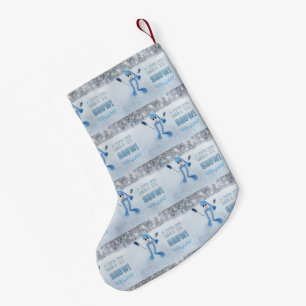 Let it Snow Small Christmas Stocking