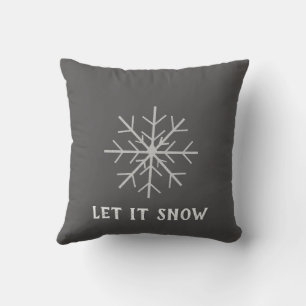 Let it snow, Snowflake Cushion