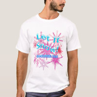 Let It Snow! Somewhere Else - Pink Snow
