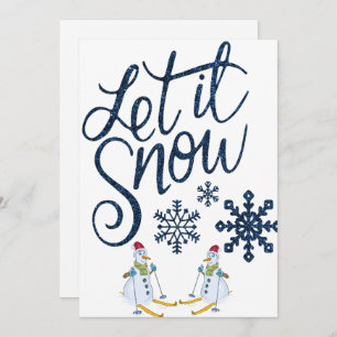 Let it Snow Today Holiday Card