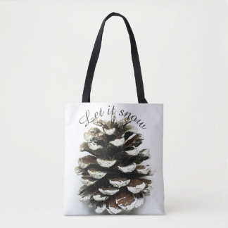LET IT SNOW TOTE BAG