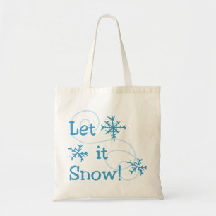 Let It Snow Tote Bag