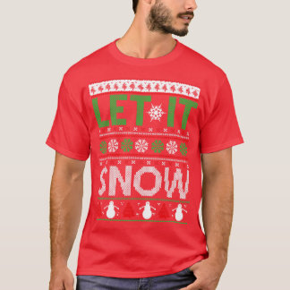 let it snow ugly christmas sweater