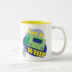 Let It Whip Two-Tone Coffee Mug