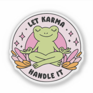 Let karma handle it frog