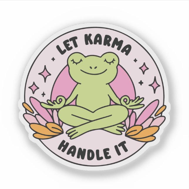 Let karma handle it frog (Front)