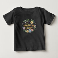 Let Kindness Bloom Floral Quote Art