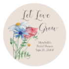 Let Love Grow Wildflower Charm Bridal Shower