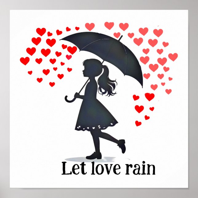 Let Love Rain Poster (Front)