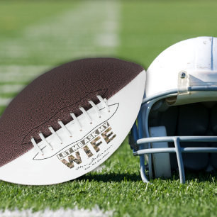 Let me ask my wife funny personalised football