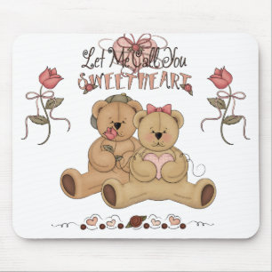 Let Me Call You Sweetheart Valentine's Day Mousep Mouse Pad