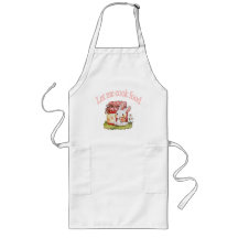 let me cook food: long apron
