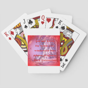 Let me fly with you to valentine.png playing cards
