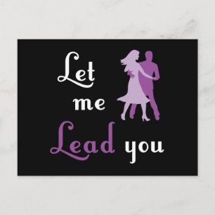 Let Me Lead You Postcard