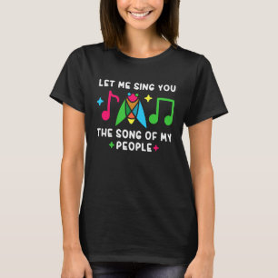 Let Me Sing You The Song Of My People Cicada Minim T-Shirt