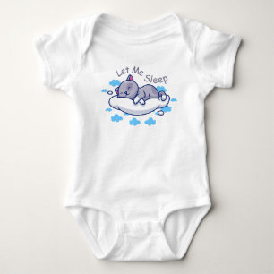 Let me sleep baby bodysuit