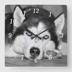 Let Me Sleep Please Square Wall Clock