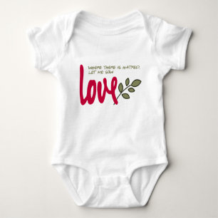 Let me sow love baby bodysuit