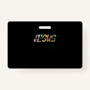 Let Me Tell You Bout My Jesus Christian Bible God ID Badge