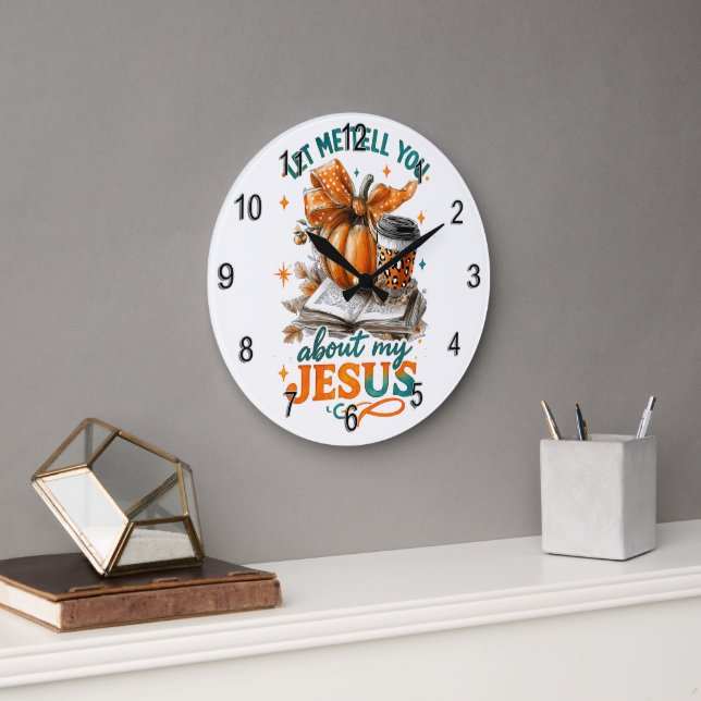 Let Me Tell You....  Large Clock (Office)