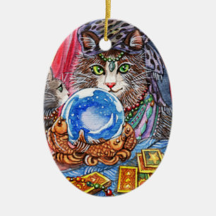 Let Me Tell Your Fortune Ceramic Ornament