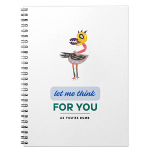 Let me think notebook