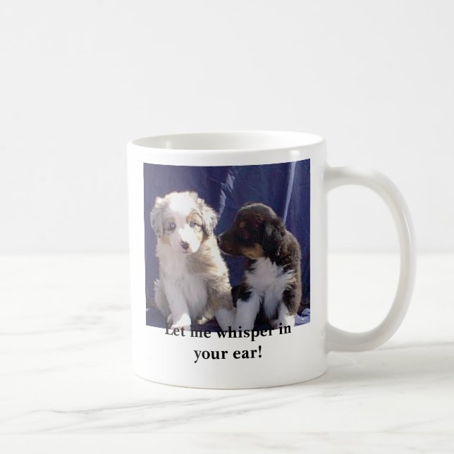 Let me whisper in your ear! coffee mug (Right)
