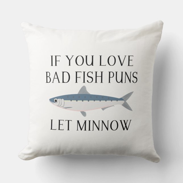 Let Minnow Cushion (Front)