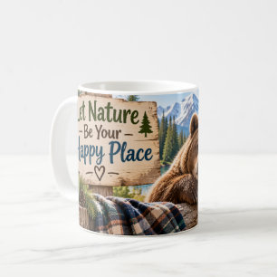 Let Nature Be Your Happy Place Coffee Mug