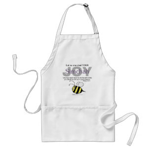 Let No One Steal YOUR Joy/Simchah! with bee Standard Apron