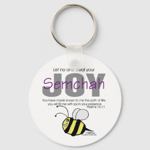 Let No One Steal Your Semchah Key Ring