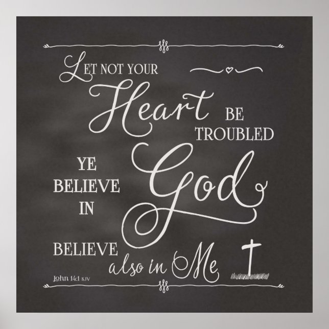 Let Not Your Heart Be Troubled Poster (Front)