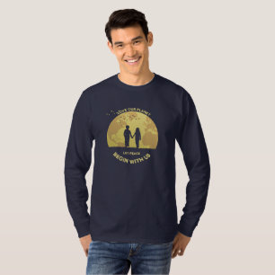 Let Peace Begin with Us Men's Long Sleeve T-Shirt