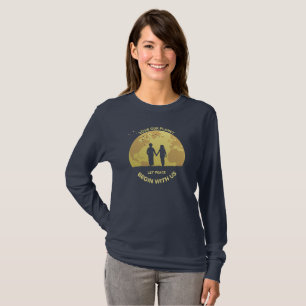 Let Peace Begin with Us Women's Long Sleeve T-Shirt
