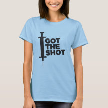 Let people know you GOT THE SHOT