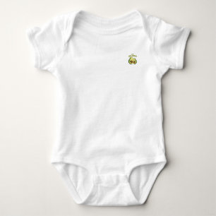 Let’s Avo-Cuddle – Cute Avocado Hug Cartoon Design Baby Bodysuit