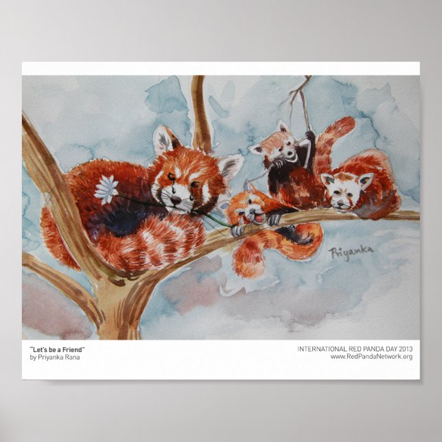 “Let’s be a Friend” Print (Front)