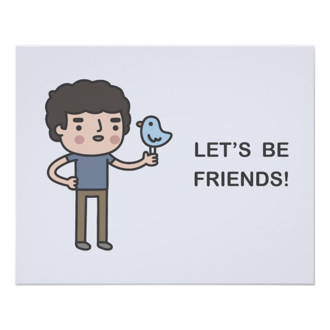 Let’s Be Friends! Poster (Front)