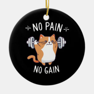 Let s Build Some Muscle! Gym Time! Ceramic Ornament