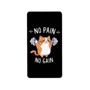 Let s Build Some Muscle! Gym Time! Label
